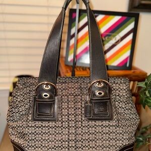 Coach Signature SoHo Tote Bag